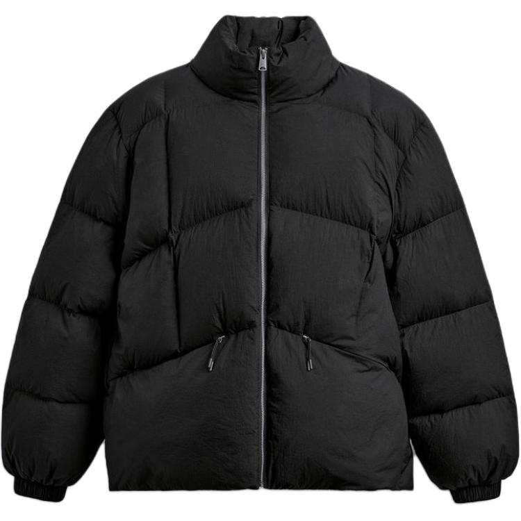 ZARA ORIGINS Down Jackets Men's Black Stand Collar Moderate