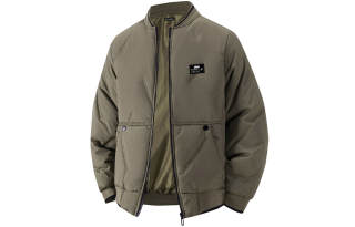 ZIAREL Puffer Jackets Unisex Baseball Collar Thickened