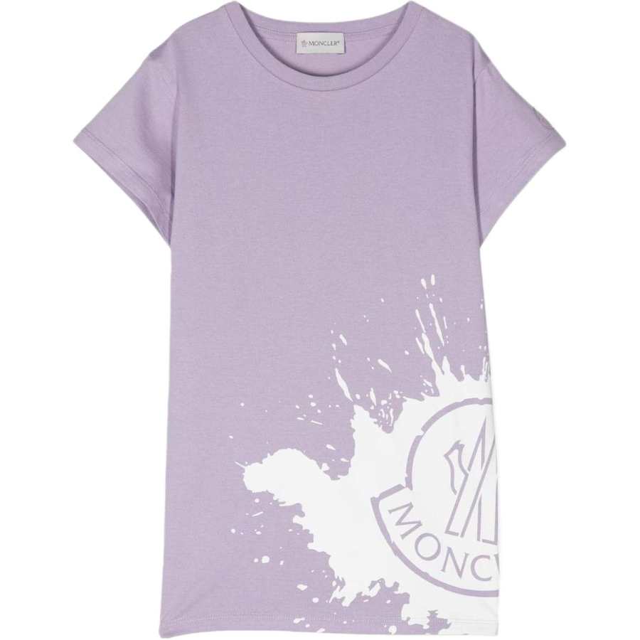 Moncler Kids T Shirts Crew Neck Moderate
