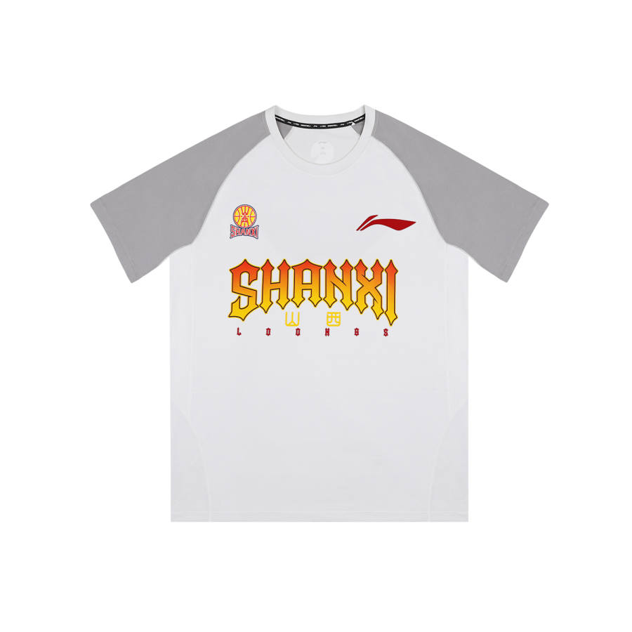 Li-Ning Li Ning T Shirt CBA 2022 23 Season Shanxi Team Unisex