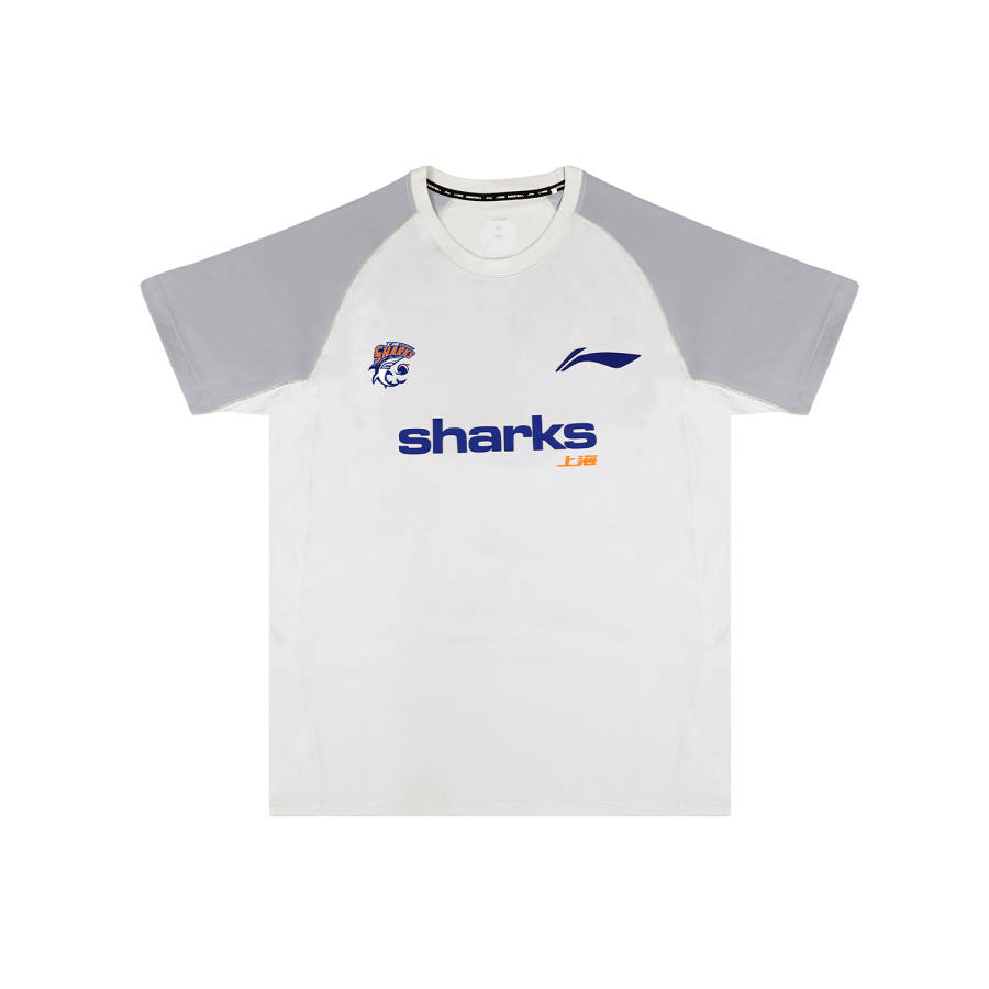 Li-Ning Li Ning T Shirt Unisex Light Gray