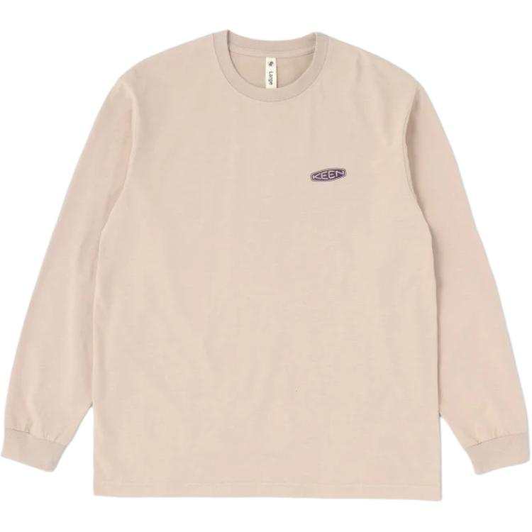 Keen T Shirts Unisex Beige Crew Neck