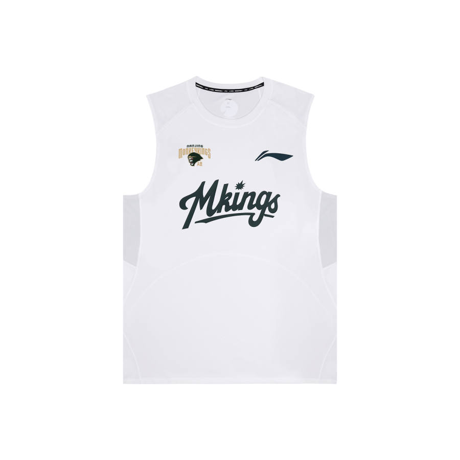 Li-Ning Li Ning Sleeveless T Shirt Unisex White
