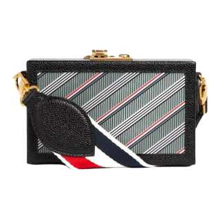 THOM BROWNE THOM BROWNE· Canvas Shoulder Bag Mini Men's Black