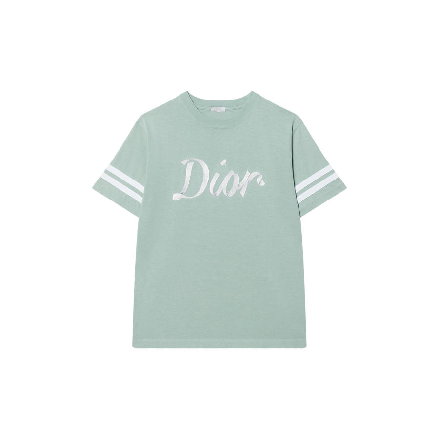 DIOR FW22 T Shirt Men's Light Green