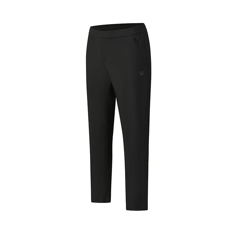 FILA A.P Knitted Fabric Pants Men's Pitch Black
