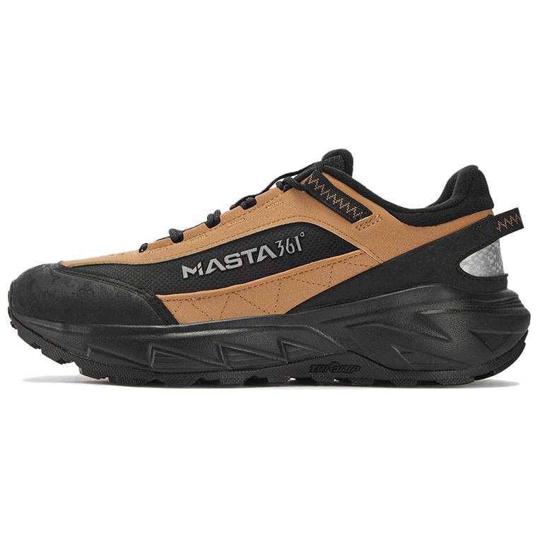 361° Abrasion Resistant Rebound Abrasion Resistant Rebound Low top Outdoor Shoes Men's Black Brown