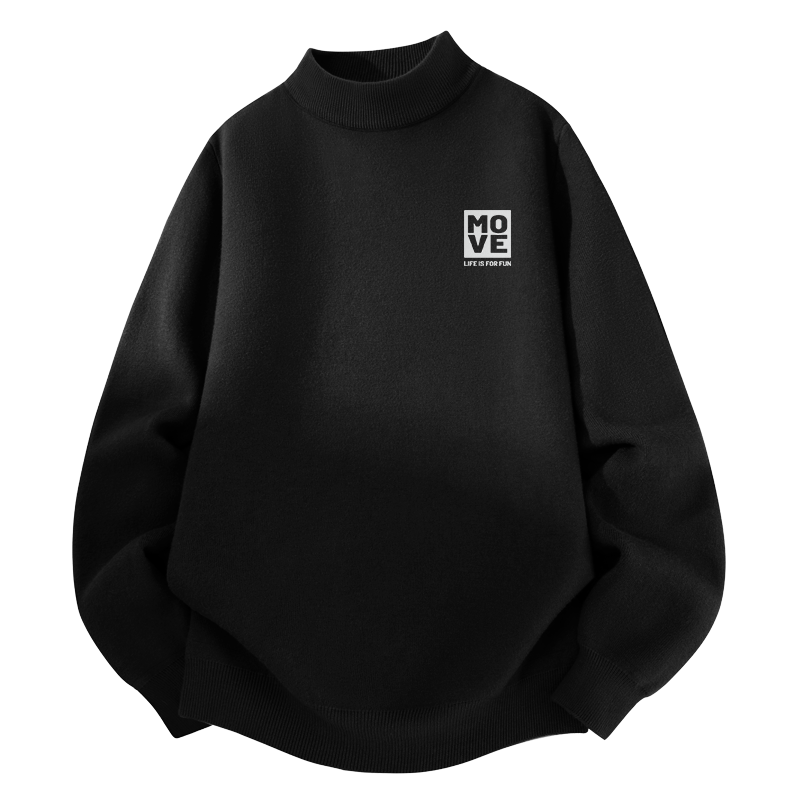 MINISO MINISO Sweaters Unisex Half Turtleneck Moderate Base Layer