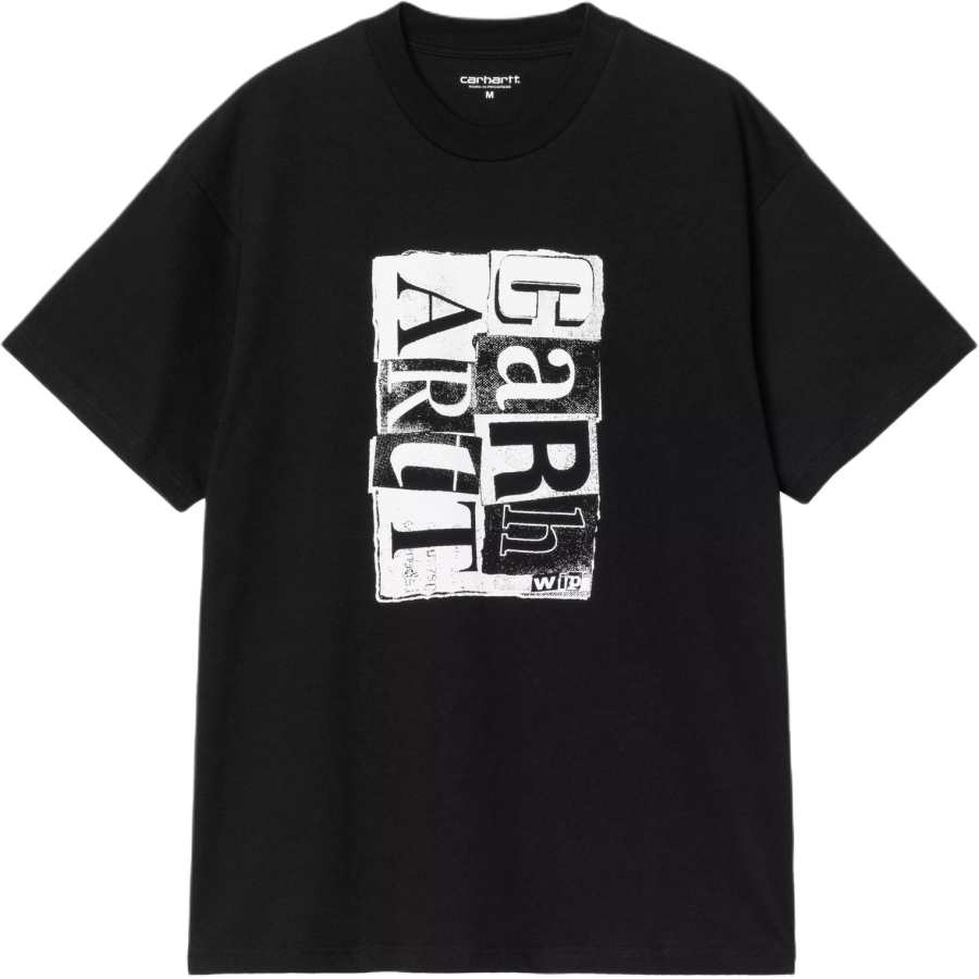 Carhartt WIP FW25 S/S Moving Letterpress T Shirt T Shirt Men's