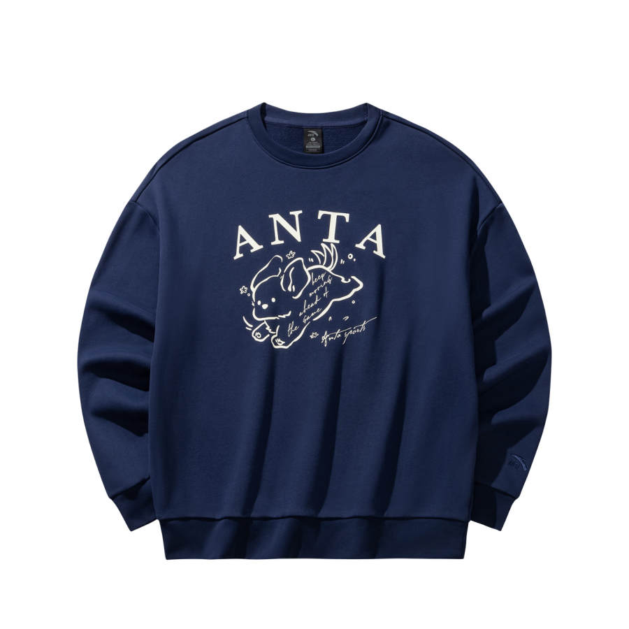 Anta Sweatshirt Women's Mighty Blue