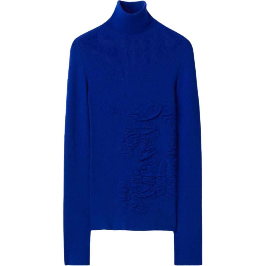 Burberry Equestrian Knight-motif roll-neck jumper