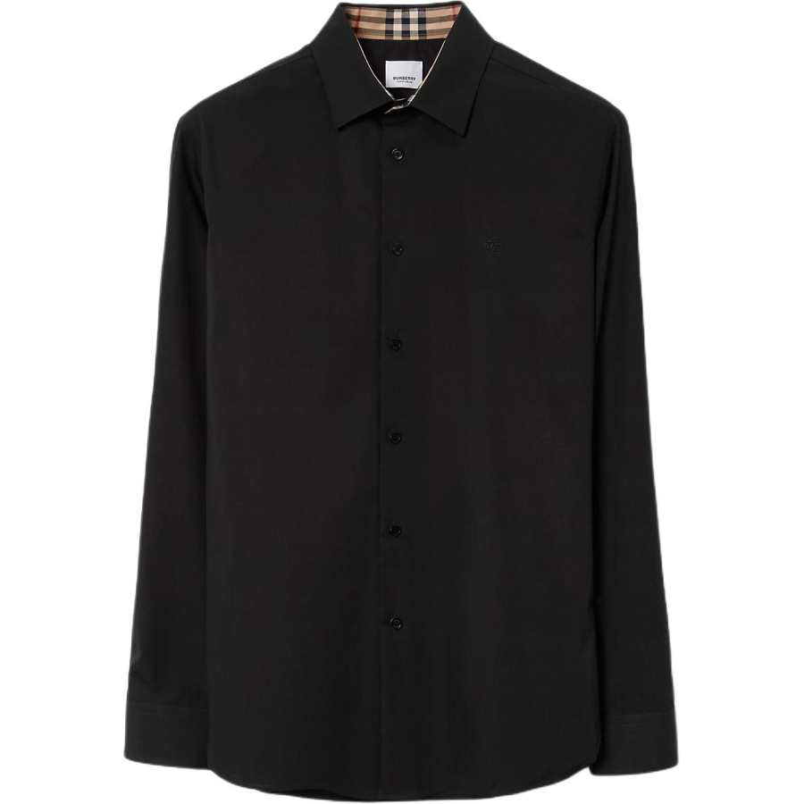 Burberry SS23 Shirt Men's Black