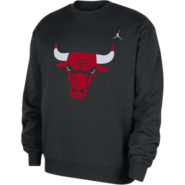 Jordan Jordan Chicago Bulls Statement Essentials Men's Jordan Nba Fleece Crew-Neck Sweatshirt