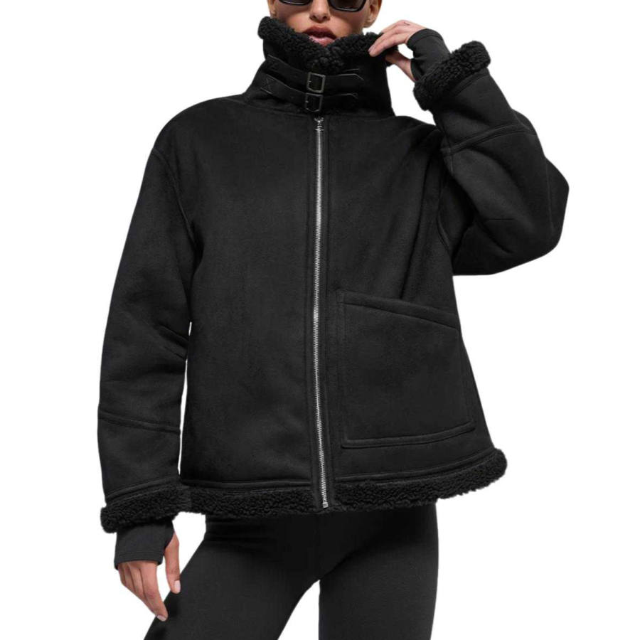 Alo Yoga Jackets Women's Turtleneck Moderate Other