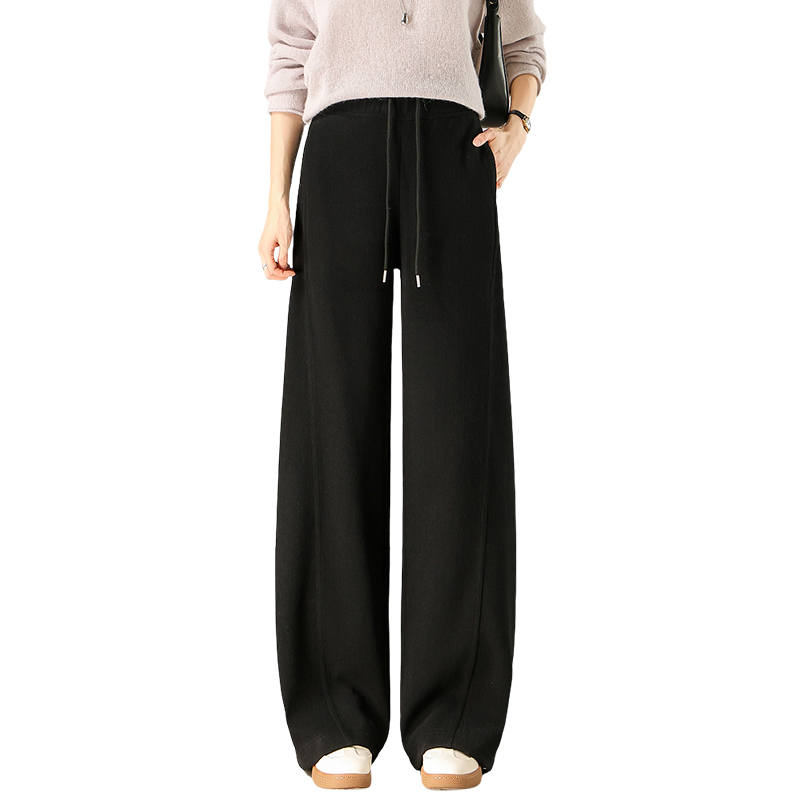 MIIOW Casual Pants Women's Thickened Wide Leg Pants