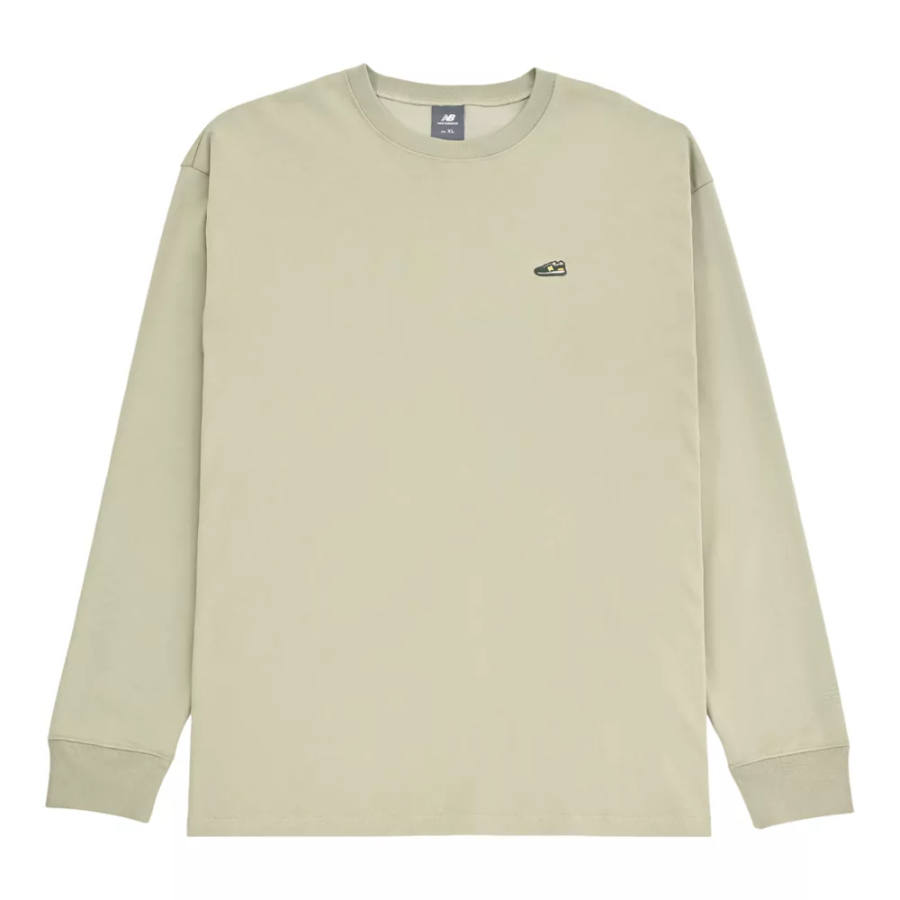 New Balance New Balance T Shirts Men's Green Crew Neck Moderate