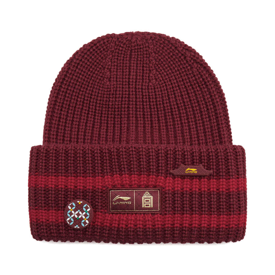 Li-Ning Li Ning x GUGONGLIANMING China Culture Collection Wool Blend Beanies Unisex