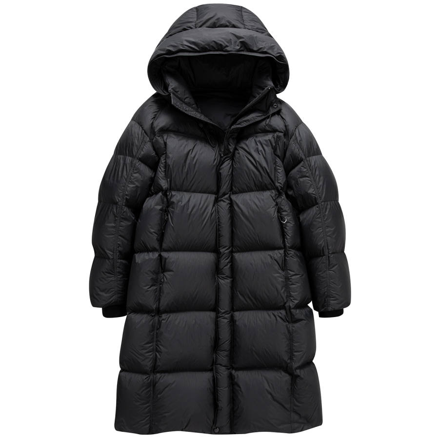 YALU Down Jackets Women's Hooded Thickened