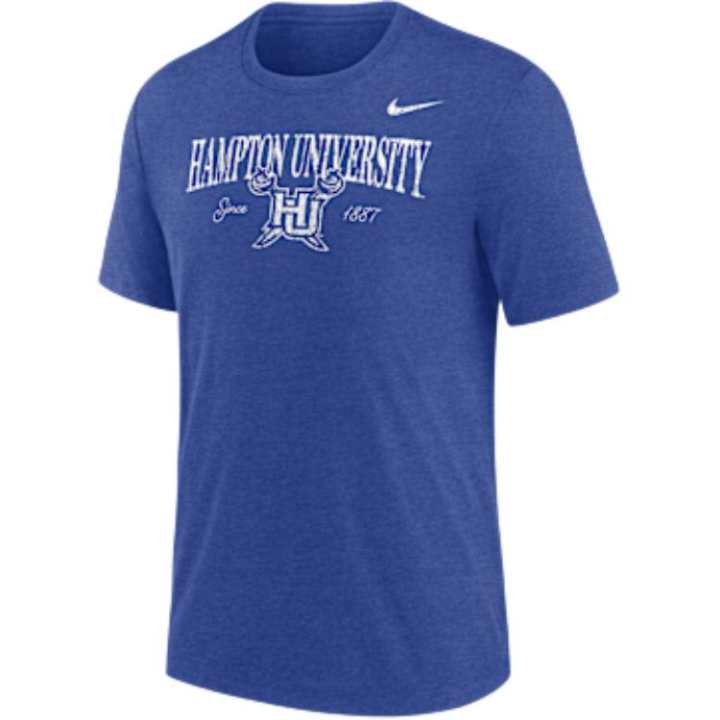 Nike Nike College (Hampton University) Men's Tri-Blend Short-Sleeve T-Shirt