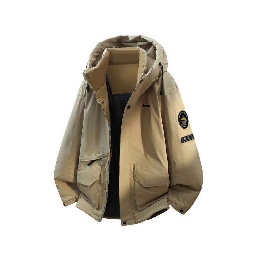 Jeep Jeep Down Jackets Unisex Lightweight Parka Down Jacket