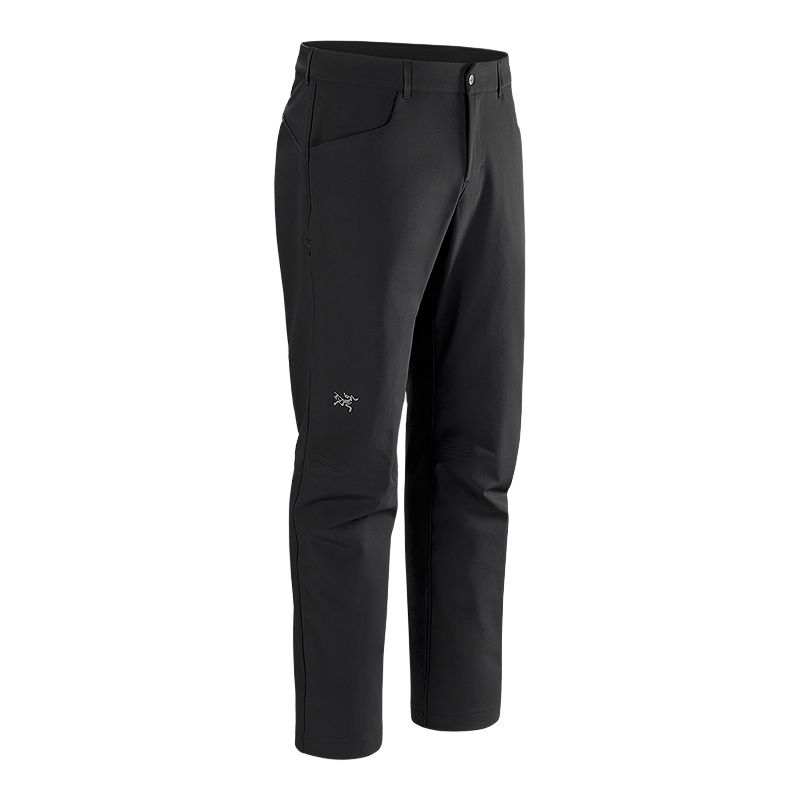 Arcteryx Arc'teryx CRESTON SV Pant Hiking Solid Color Comfortable Windproof Fleece Thermal Soft Shell Pants Men's