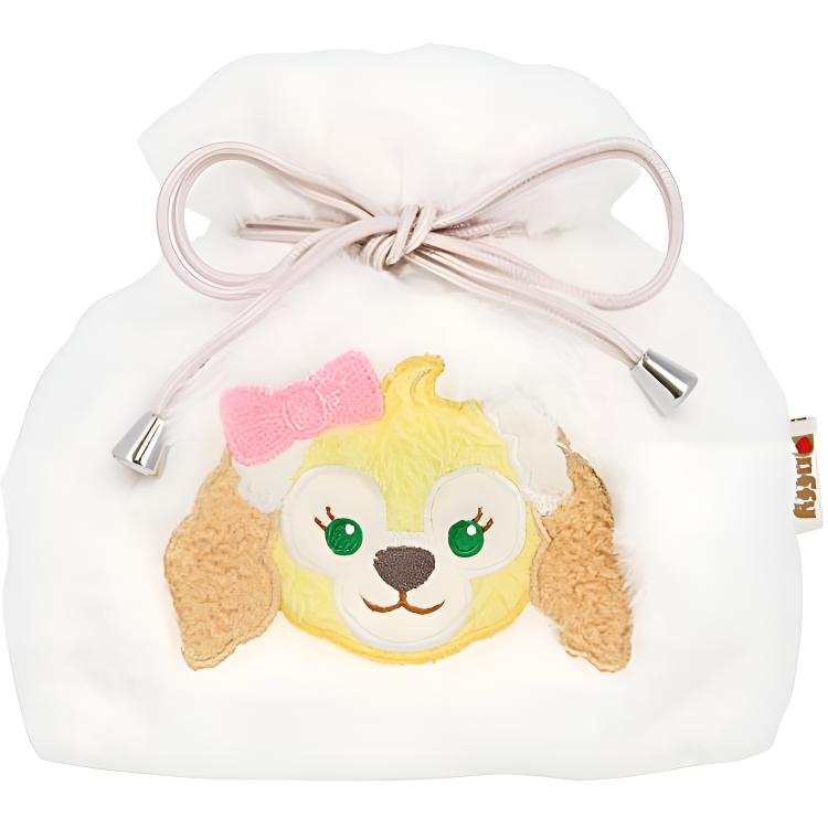 Disney Plush Travel Storage Bag Women's White