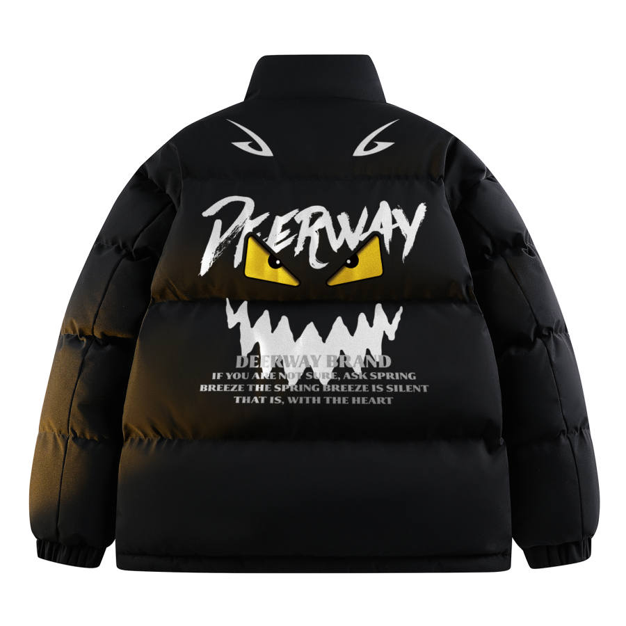 DEERWAY DEERWAY Puffer Jackets Unisex Stand Collar Thickened Padded Puffer Jacket