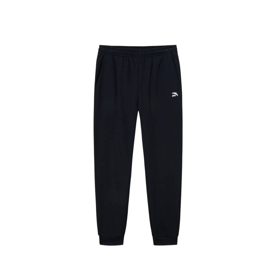 ANTA Anta Knitted Sweatpants Men's Basic Black