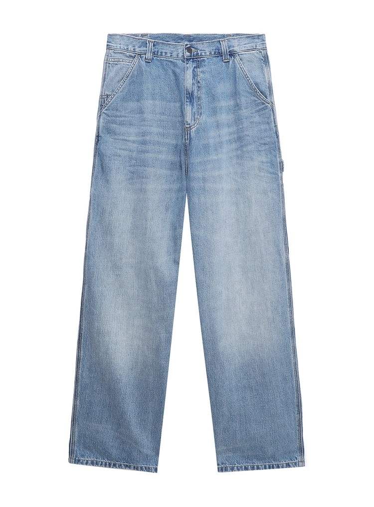 Carhartt WIP Jeans Men's Blue Moderate Straight Fit Pants