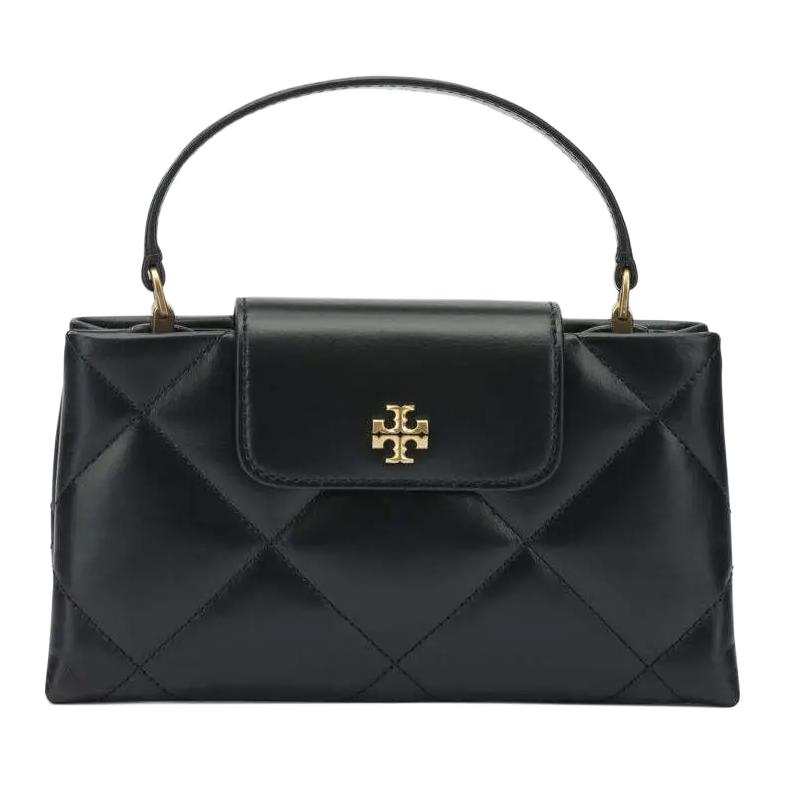 TORY BURCH Kira Leather Crossbody Handbag Mini Women's Black