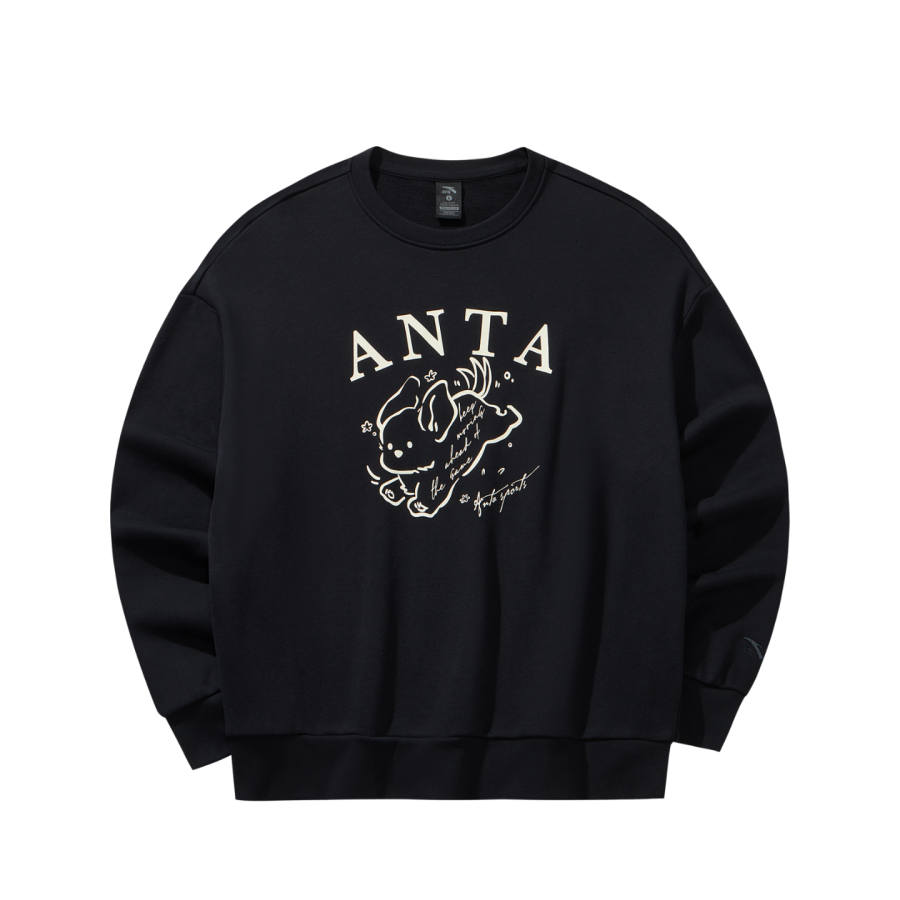 ANTA Anta Sweatshirt Women's Basic Black