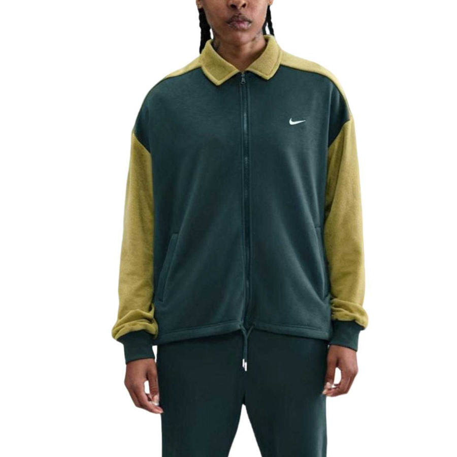 Nike Nike Basketball Jerseys Women's Seaweed Green/Pacific Moss Green/Seaweed Green/White Lapel Moderate