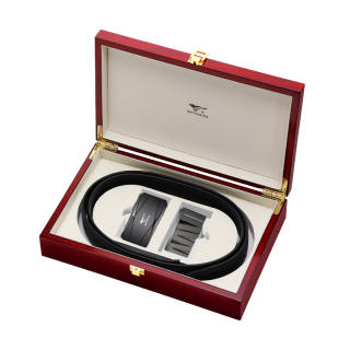 SEPTWOLVES Split Cow Leather Cow Split Leather Belts Men's 3.5cm
