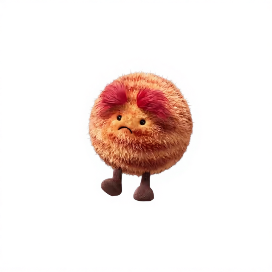 JELLYCAT Fun Universe AMUSEABLES PLANET MARS Accompaniment Dolls Plush Doll Sitting Height 13cm