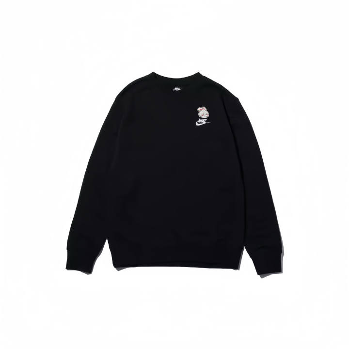 Nike Nike Sweatshirts Unisex Black Crew Neck Moderate Regular