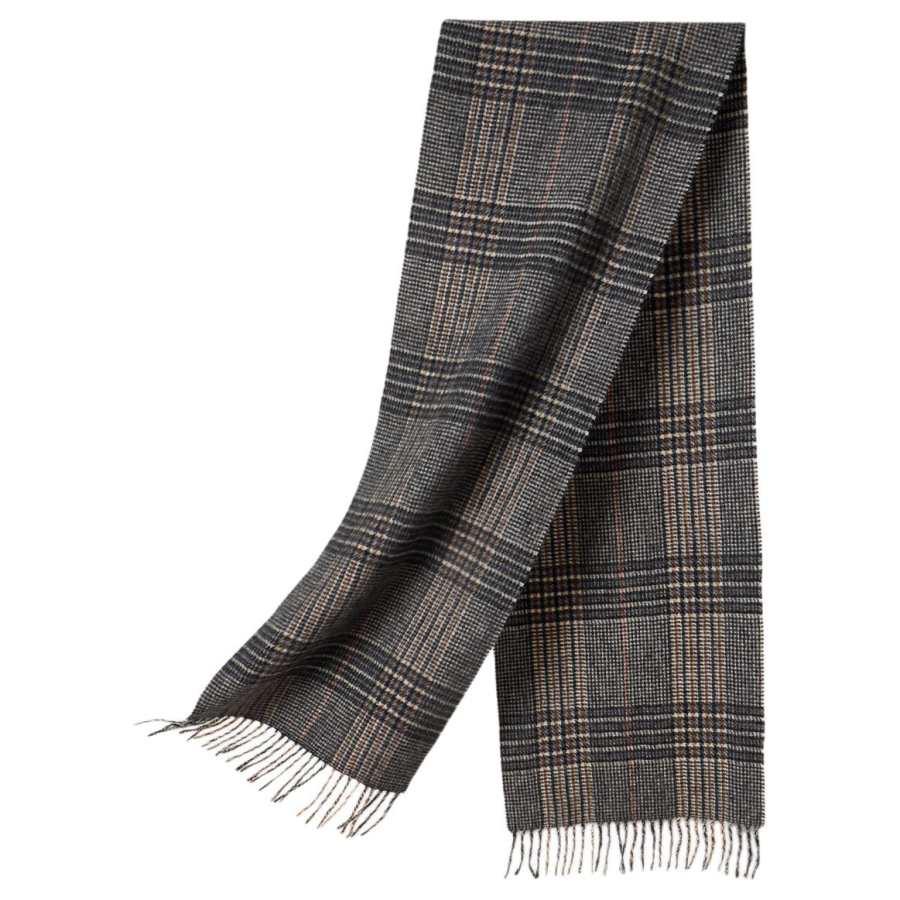 Hodo Red Bean Cashmere Knit Scarves Unisex