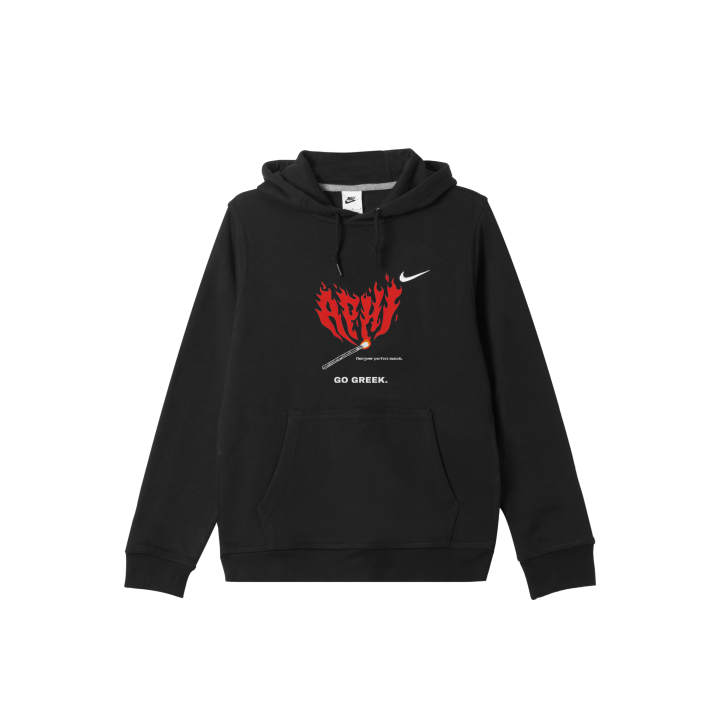 Nike Nike Sweatshirts Unisex Black Hooded Thickened