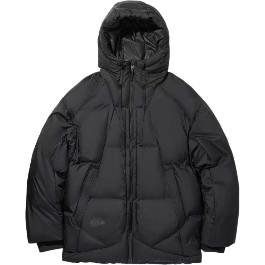 Li-Ning Li Ning Down Jackets Men's Black Hooded Thickened
