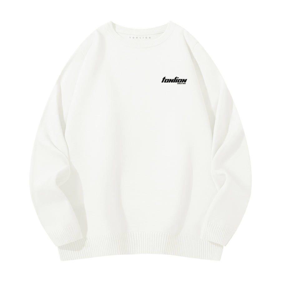 Tonlion Sweaters Unisex Crew Neck Moderate Other