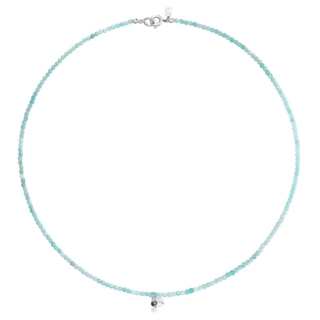 TOUS TAOSIXIONG Amazonite Necklaces Women's Blue