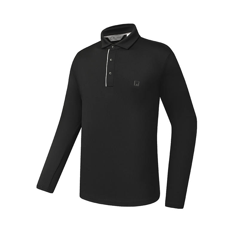 FILA Golf Polo Shirt Men's Pitch Black