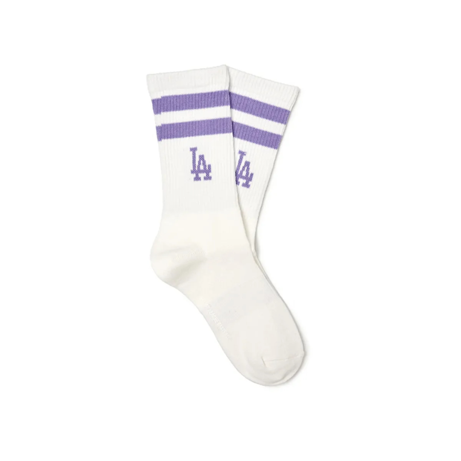 MLB MLB Los Angeles Dodgers Socks 1 Pack White Kids'