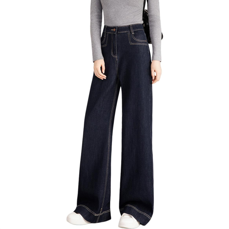 BALENO Jeans Women's Moderate Wide Leg Pants
