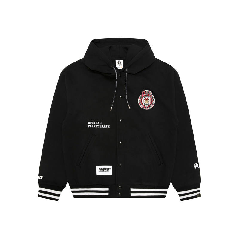 Aape Aape logo-appliqué hoodie
