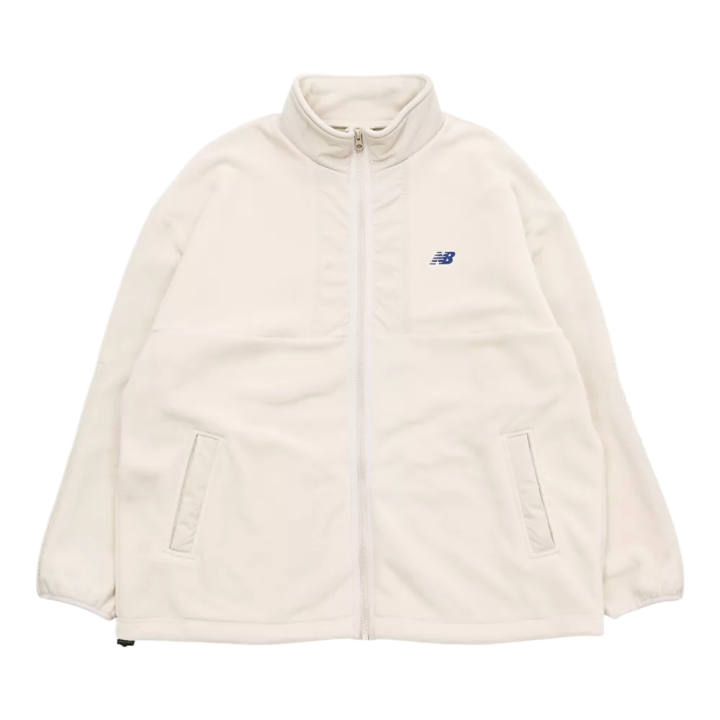 New Balance New Balance Jackets Men's Ecru Stand Collar Moderate Other