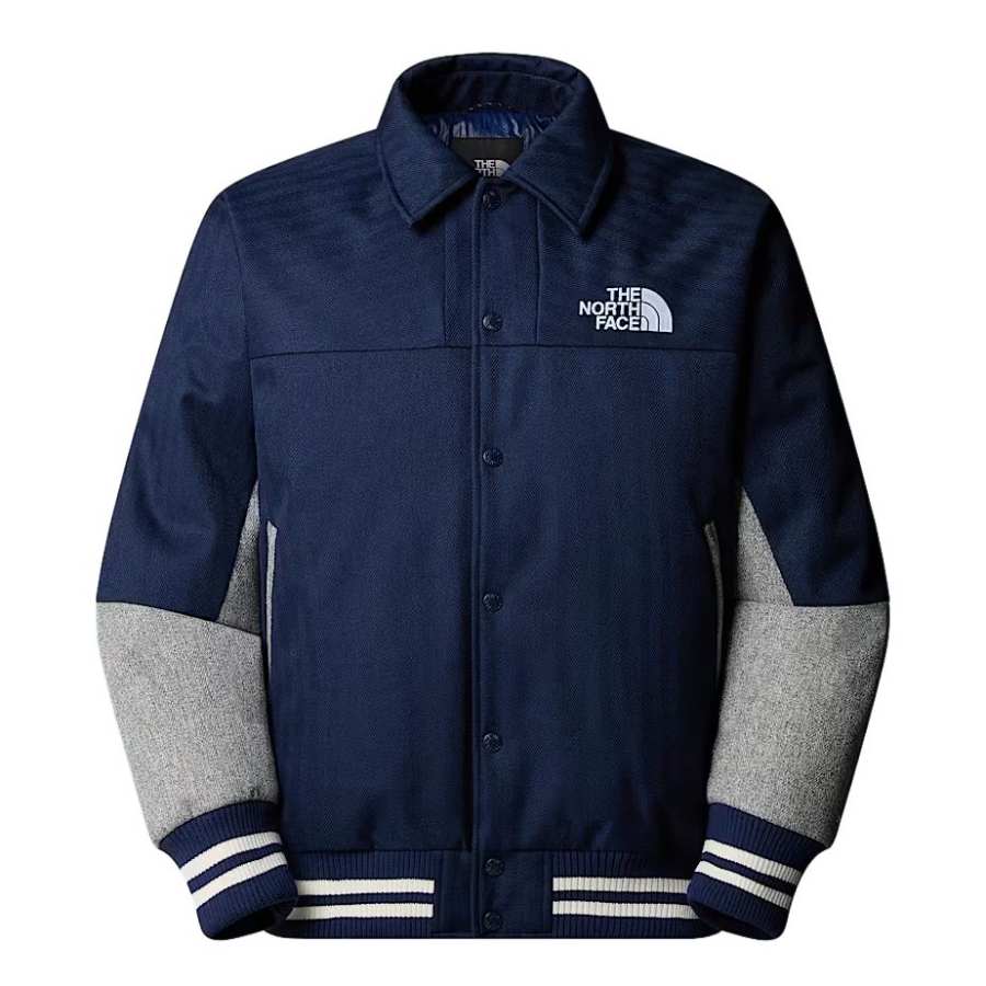The North Face colour-block bomber jacket