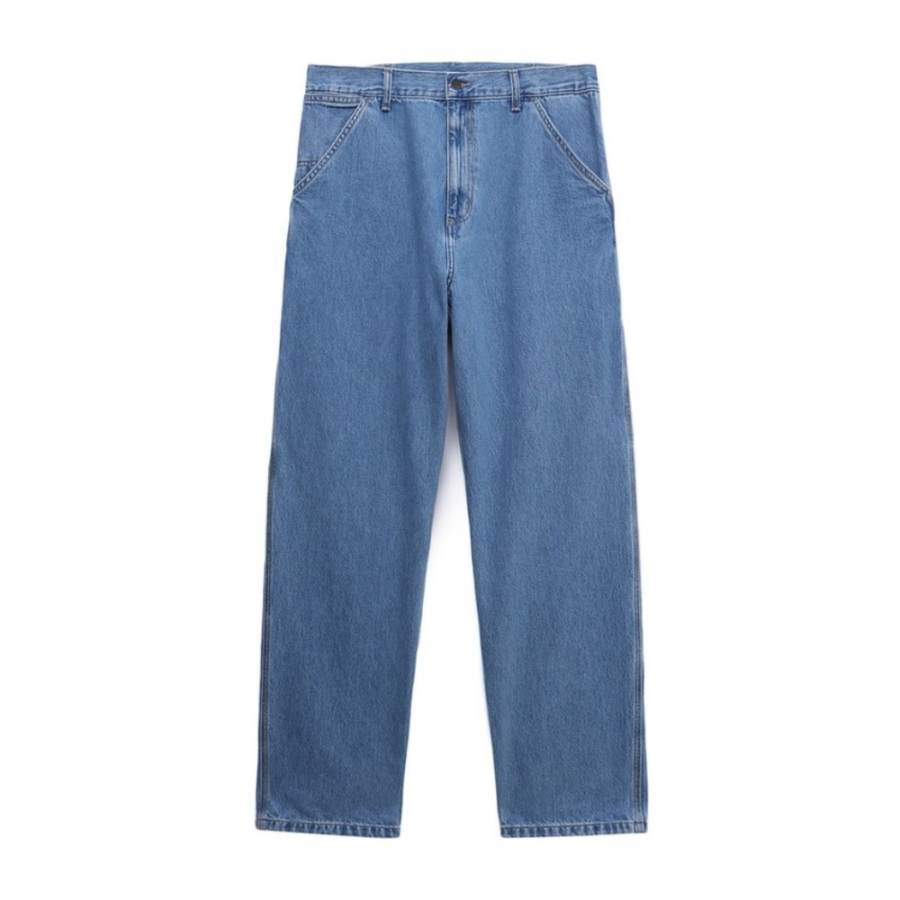 Carhartt WIP Jeans Men's Blue Moderate Wide Leg Pants