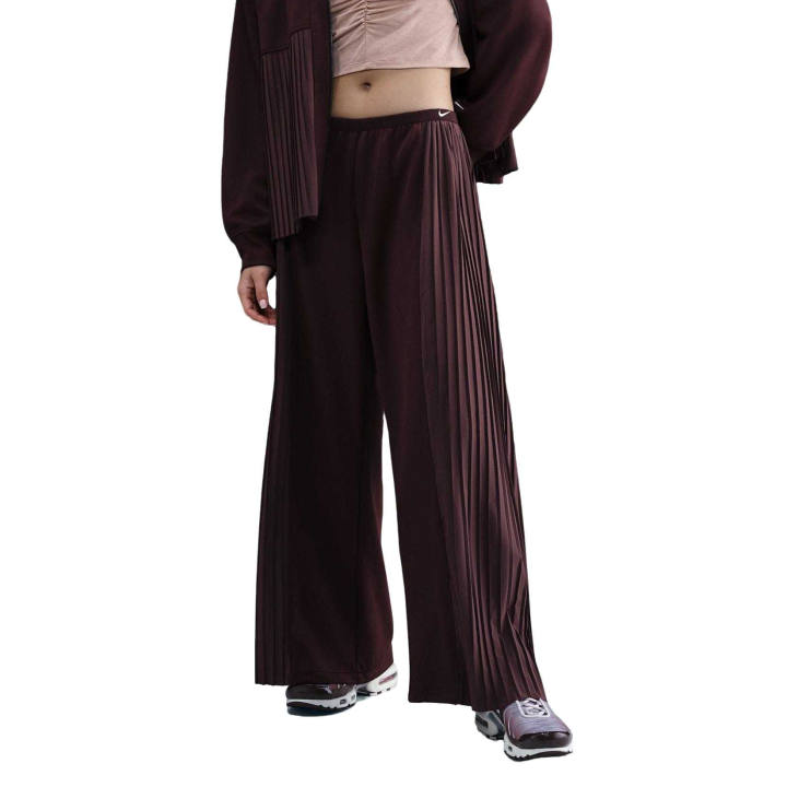 Nike Nike Swoosh Knitted Sweatpants Women's Burgundy Red/Sail White