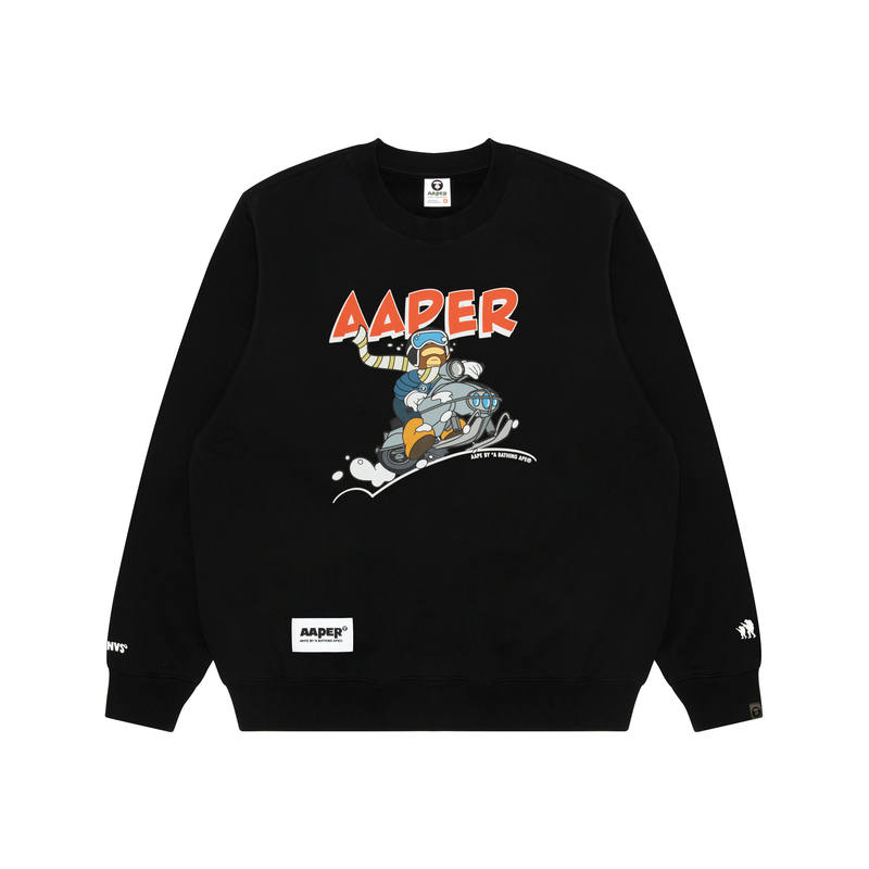 Aape Aape graphic-print crew-neck sweatshirt