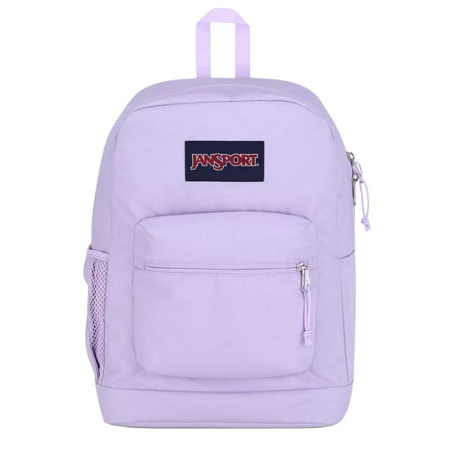 JanSport Polyester Backpack Medium Women's Twilight Mountain Purple